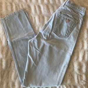 Guess mom jeans high waisted